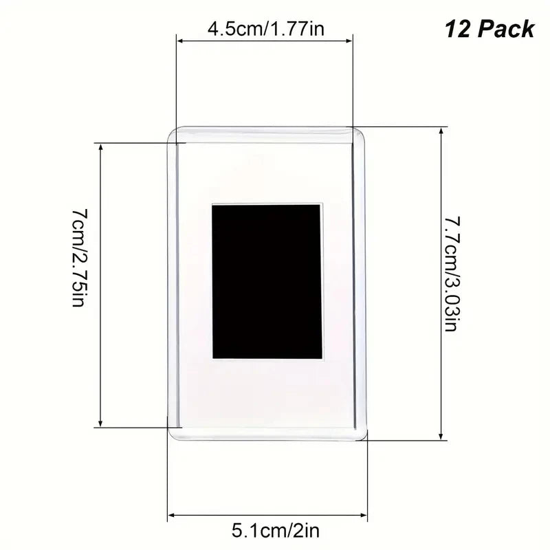 Pack de 12 marcos magnéticos
